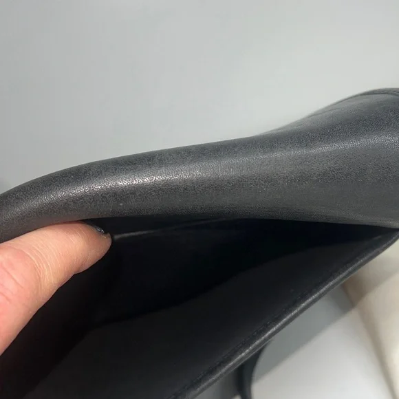 Coach Lindsay Black Leather Crossbody Bag - Picture 6 of 12